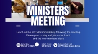 Ministers Meeting