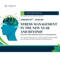 Stress Management in the New year and Beyond!