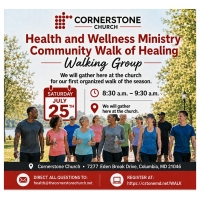 Cornerstone Church and Community Walk of Healing – Walking Group
